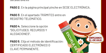 La escuela de verano abre el periodo de inscripción el 12 de mayo