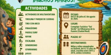 El Ayuntamiento de Daimiel abre el plazo de inscripción para el Campamento Infantil Municipal de Verano